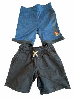Nintendo Blue Heather and cat & jack Black Kids Shorts Set (005)